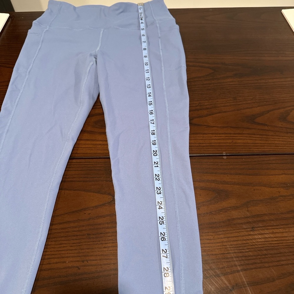 Skechers Los Angeles Blue High-Waist Pocket Leggings Women’s Size M - Picture 8 of 9